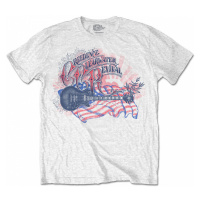 Creedence Clearwater Revival tričko, Guitar & Flag, pánské