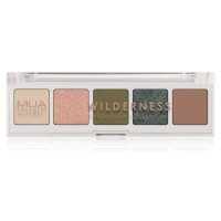 MUA Makeup Academy Professional 5 Shade Palette paletka očních stínů odstín Wilderness 3,8 g