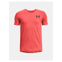 UA B Sportstyle Left Chest SS Triko dětské Under Armour