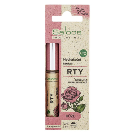 Saloos Hydratační sérum na rty růže BIO 7 ml