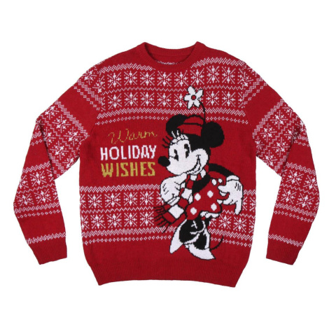 KNITTED JERSEY CHRISTMAS MINNIE