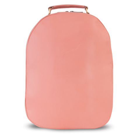 Bagind Maley Flamingo - Dámský kožený batoh růžový, ruční výroba, český design