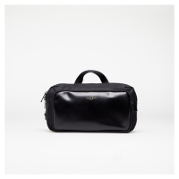 FRED PERRY Nylon Twill Leather Xbody Bag Black/ Gold