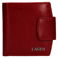 Lagen Dámská kožená peněženka 50465 Red