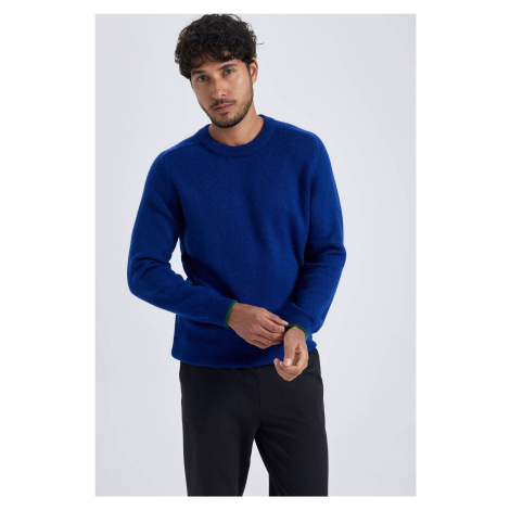 DEFACTO Standard Fit Crew Neck Knitwear Pullover