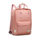 Růžový elegantní nepromokavý batoh na notebook Herve Lulu Bags
