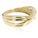 Dámský prsten ze žlutého zlata 2414
