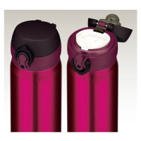 Thermos Mobilní termohrnek - vínově červená (burgundy) 600 ml