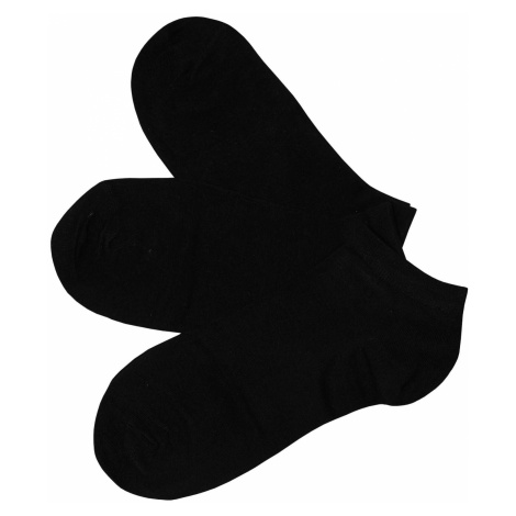 Dámské kotníčkové ponožky bambus CW600 - 3bal černá PESAIL