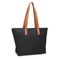 Miss Lulu voděodolná casual shopping taška - černá - 14L