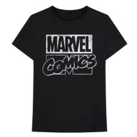 Marvel Comics - Logo - tričko černé
