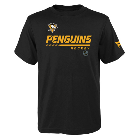 Pittsburgh Penguins dětské tričko Authentic Pro Performance black Fanatics