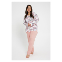 Dámské pyžamo 3021 GARDENIA (INTERLOCK) 2XL-3XL