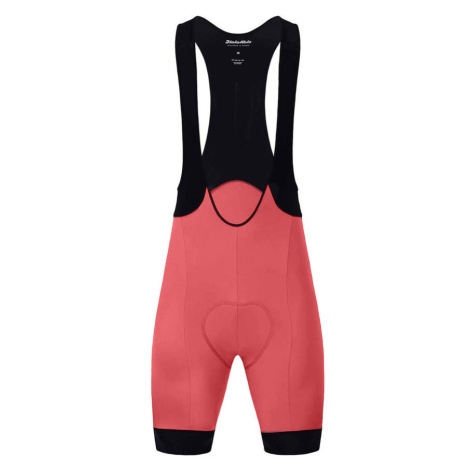 HOLOKOLO Cyklistické kalhoty krátké s laclem - ELITE - červená/černá