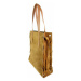 Kožená shopper bag kabelka Vera Pelle WK7 camel