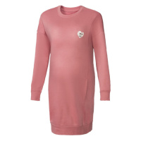 esmara® Dámské těhotenské teplákové šaty (růžová)