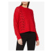 Červený dámský vlněný svetr s.Oliver