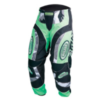 BOLDER 609 Kalhoty Motocross zeleno/černá