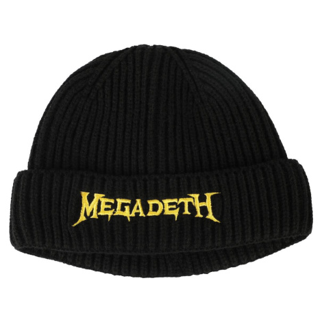 Megadeth Logo Beanie čepice černá