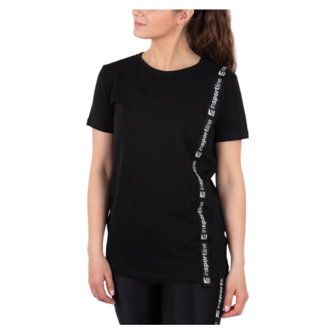Dámské triko inSPORTline Sidestrap Woman černá