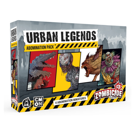 CMON Global Limited Zombicide 2. Edition – Urban Legends - DE/EN/ES/FR/IT/PL/PT