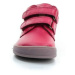 BUNDGAARD BLAKE VELCRO Dark Pink VB | Dětské celoroční barefoot boty