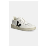 Kožené sneakers boty Veja V-10 bílá barva, VX0200005A