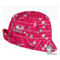 Funkční letní klobouk Dráče - Florida 13, růžová, kytičky Barva: Růžová