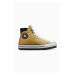 Kožené kecky Converse Chuck Taylor All Star City Trek pánské, žlutá barva, A04482C