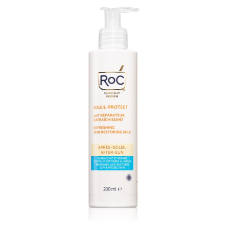 RoC Soleil Protect Refreshing Skin Restoring Milk zklidňující krém po opalování 200 ml
