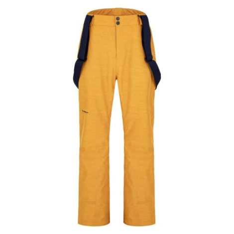 Loap LAWO Pánské lyžařské kalhoty, žlutá, velikost
