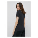 Tričko New Balance WT03816BK dámský, černá barva