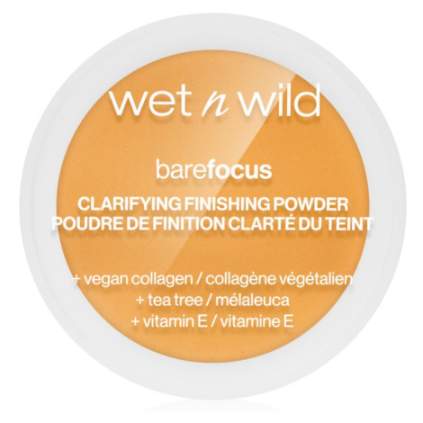 Wet n Wild Bare Focus Clarifying Finishing Powder matující pudr odstín Medium/Tan 6 g