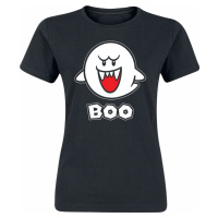 Super Mario Boo Dámské tričko černá