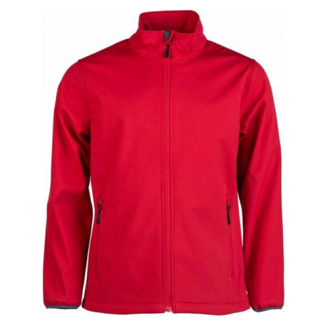 Kensis RORI Pánská softshellová bunda, červená, velikost