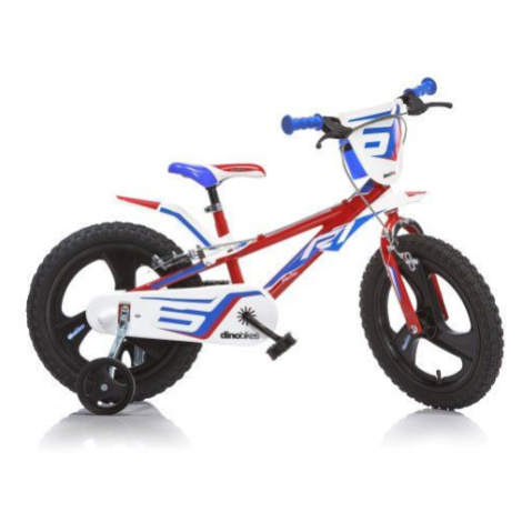 Dino Bikes Dětské chlapecké kolo Dino 14, HiTech ocel, tříbarevné