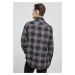 Pánská košile // Urban classics Checked Campus Shirt darkblue/rustred