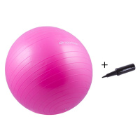 Gymnastický míč Sportago Anti-Burst 55 cm, včetně pumpičky - růžová