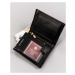 Pánská kožená peněženka Peterson PDM-1635 černá