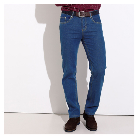 Blancheporte Extra pohodlné džíny s pružným pasem, vnitřní délka nohavic 72 cm denim