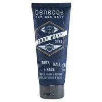 benecos - Tělové mýdlo pro muže 3in1, 200ml