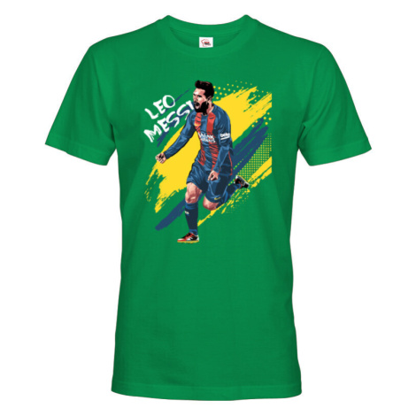 Pánské tričko s potiskem Lionel Messi - tričko pro milovníky fotbalu BezvaTriko
