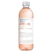 Vitamin Well Hydrate 500 ml rebarbora-jahoda