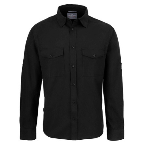 Craghoppers Expert Pánská košile s dlouhým rukávem CES001 Black