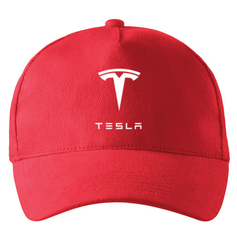 Kšiltovka se značkou Tesla - pro fanoušky automobilové značky Tesla BezvaTriko