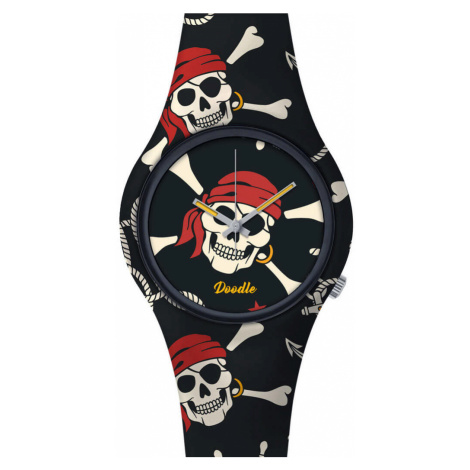 Doodle Skull Mood Red Pirates Skulls DOSK004