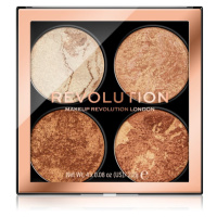 Makeup Revolution Cheek Kit paletka na tvář odstín Don’t Hold Back 4 x 2.2 g