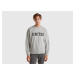 Benetton, Crew Neck Sweatshirt With Logo Print