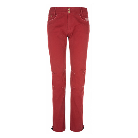 Kilpi DANNY-W Dámské outdoorové kalhoty NL0075KI Červená