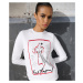 Mikina karl lagerfeld karl series sweatshirt bílá